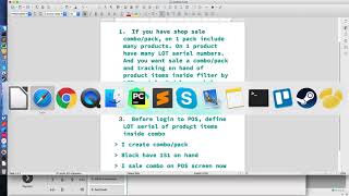 pos combo with lot serial number screenshot 5