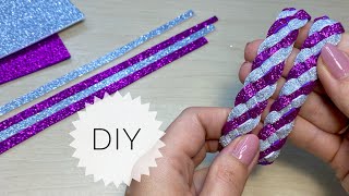 Украшения из фоамирана своими руками Glitter foam sheet craft ideas