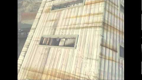 MW3 - Insane Cross Map Throwing Knife Kill!