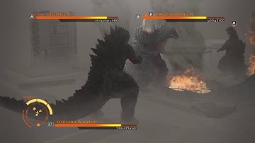 GODZILLA PS4 : Godzilla 2014 vs Space Godzilla vs Godzilla