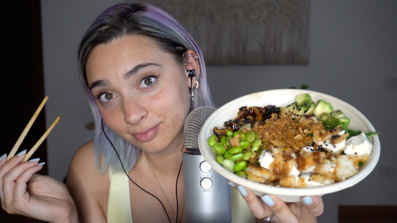 MUKBANG ASMR : Poke e Serie tv
