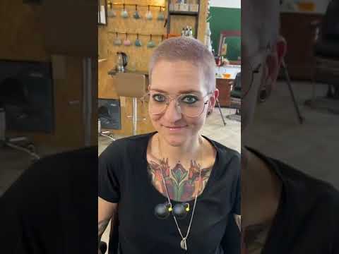 SHE SHAVES IT ALL OFF Makeover With Buzzcut