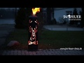 Feuerstelle Hirsch aus Metall