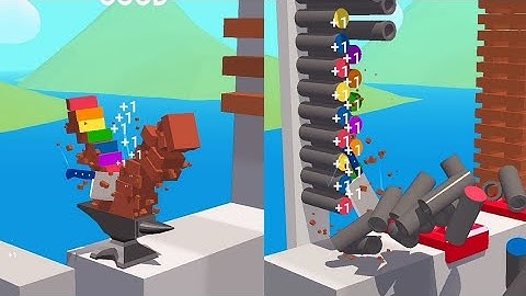 Slice it All 😱✨ All Levels Gameplay  Android , iOS  part 44