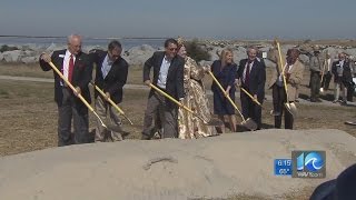 Officials break ground on new Bonner Bridge