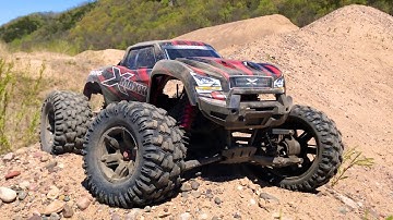 Traxxas X-MAXX 8s - SHREDDING At The SAND PITS.….I FOUND The ULTIMATE BASHER’S PLAYGROUND!!