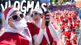 CORRIMOS LA CARRERA DE SANTA CLAUS MAS GRANDE DE CALIFORNIA | Vlogmas Día 5