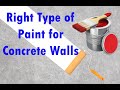 Right paint for your concrete walls plain pintura sa semento