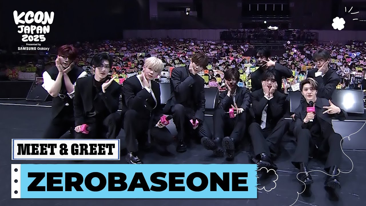 ENG/JPN/KOR) ZEROBASEONE (제로베이스원) | MEET & GREET 👋 | KCON