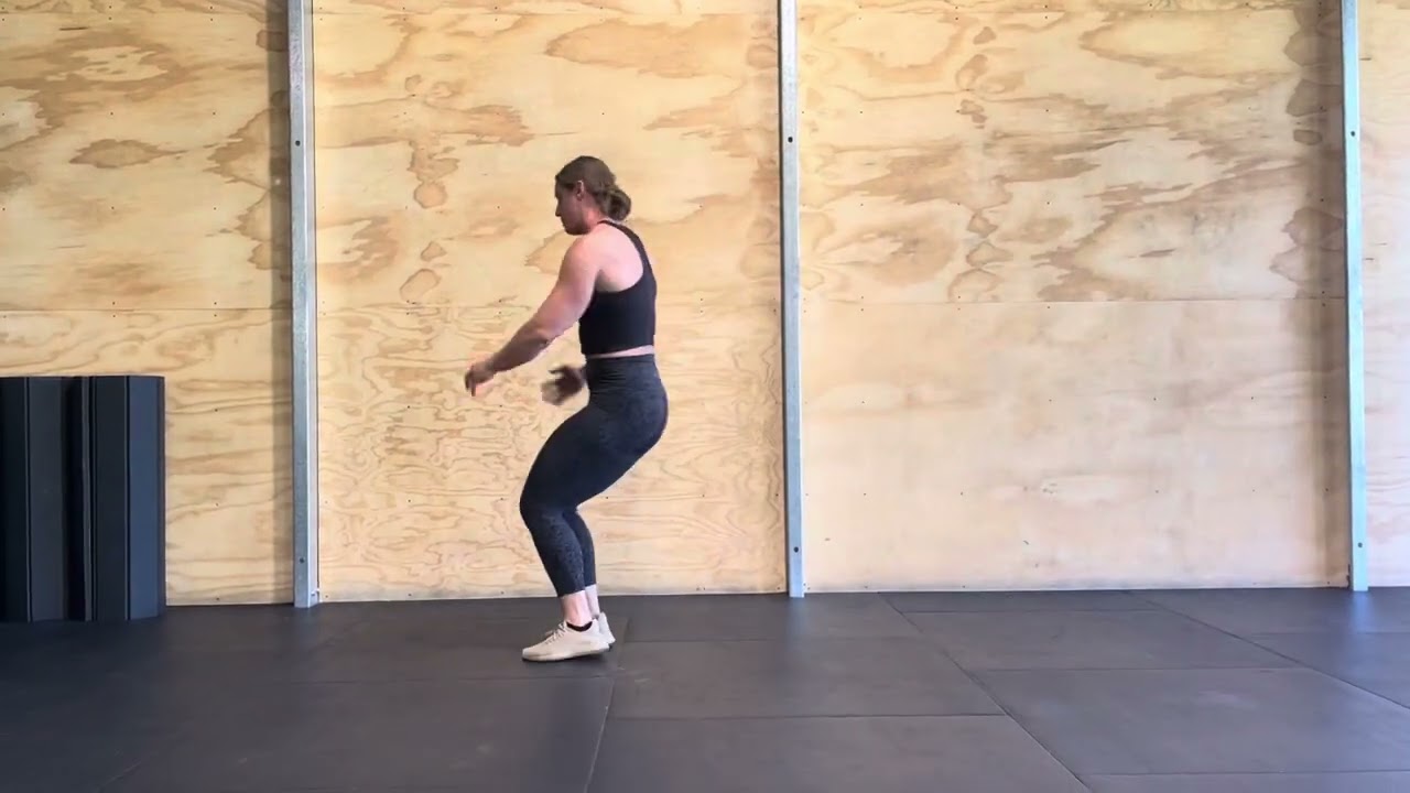 Burpee Broad Jump - 1m Line Facing