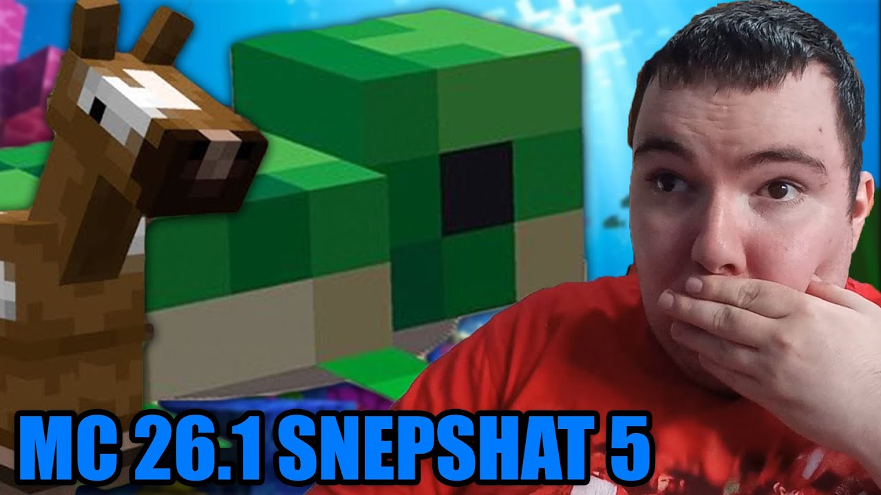 Pui de Cai , Caracatite si Floare Nou! Minecraft 26.1