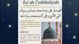SA'AH FATHIMIYAH 80X Dibaca Tiap Jum'at Habis Ashar (Ustadzah HALIMAH ALAYDRUS)