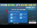 Windows 10 System Restore Full Tutorial in Hindi (2025)