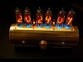 Годинник на газорозрядних індикаторах ИН-14. IN-14 Nixie clock