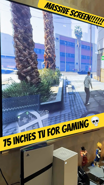 75 inch MASSIVE TV FOR GAMING ! #75InchTV #TVUnboxing #4KGaming #ConsoleGaming #BigScreenGaming