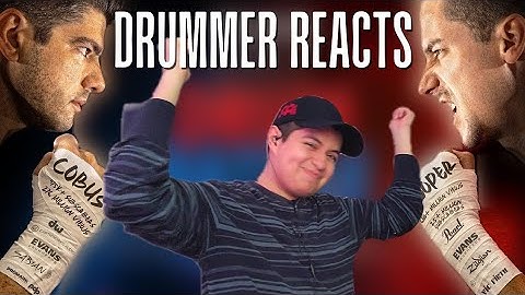 Drummer Reacts To @COOP3RDRUMMER Vs @Cobus Epic Drum Battle