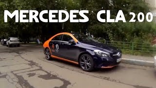 MERCEDES CLA 200 START UP, TEST DRIVE AND REVIEW screenshot 2