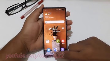 Samsung Galaxy S10 : How to enable or disable Missed calls and messages Notification reminders