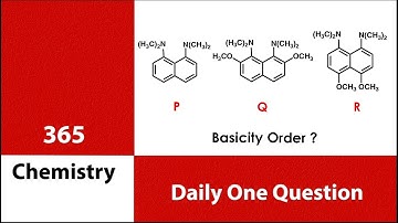 Acidity | Basicity | Steric| 365 Chemistry | Problem | Question | Solved | Solution | One Chemistry