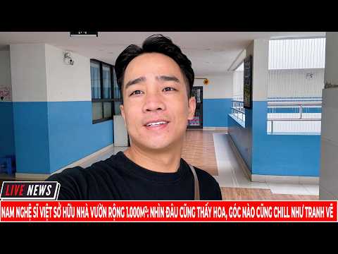 Nam Nghệ Sĩ Việt Sở Hữu Nhà Vườn Rộng 1 000m² Nhìn Đâu Cũng Thấy Hoa, Góc Nào Cũng Chill Như Tranh