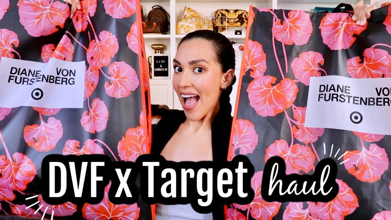 Diane Von Furstenberg x Target Try On Haul  My Top 10 Pieces