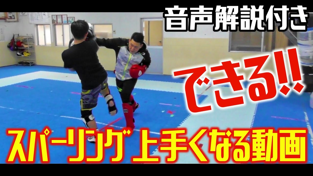 【音声解説付き】対人が格段に上手くなる！スパーリングはもう恐くない