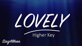 lovely – Billie Eilish & Khalid (Karaoke Instrumental) Higher Key