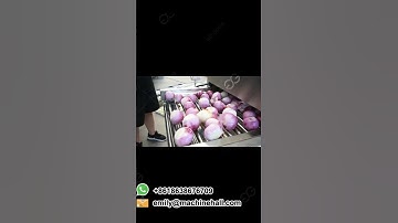 Commercial Shallot Onion Peeling Machine - 95% Peel Rate