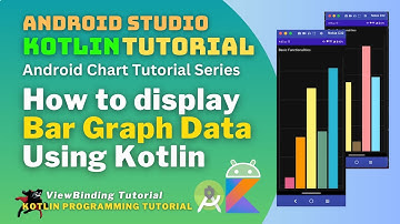 Android Display Bar Graph using Kotlin - Android Studio 2023 - Part 1