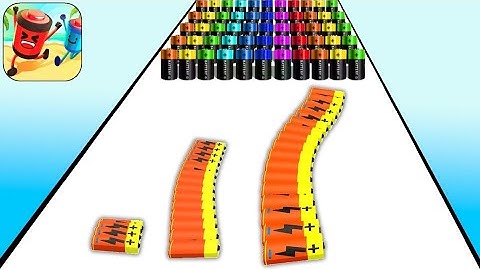 Giant Runer | Battery Run Max Levels - All Level Gameplay Android,iOS - NEW APK UPDATE