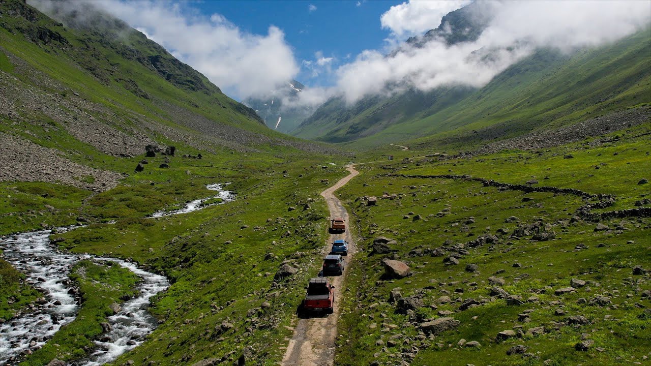 KAÇKAR DAĞ KAMPI 2.BÖLÜM VERÇENİK KAPILI GÖLLER ( Samanyolu ve Drone Görüntüleri Eşliğinde )