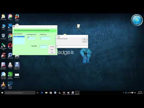 Hotel Billing System Visual Basic 6.0 New Video 2016