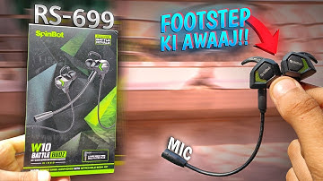 SpinBot Battle Budz W10 Unboxing And Review : Best Gaming Wired EarPhone Under 1000rs ?