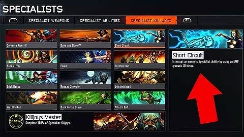 Black Ops 3 - HOW TO GET THE SHORT CIRCUIT CALLING CARD EASILY! (Specialist Killjoys Challenge)