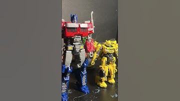 Bumblebee Gets Grounded |Transformers Rise of The Beasts Drive-in Theater (Transformers Stop Motion)