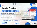 How to Create a New Financial Year (Hindi) | Process &amp; Backup in Marg ERP