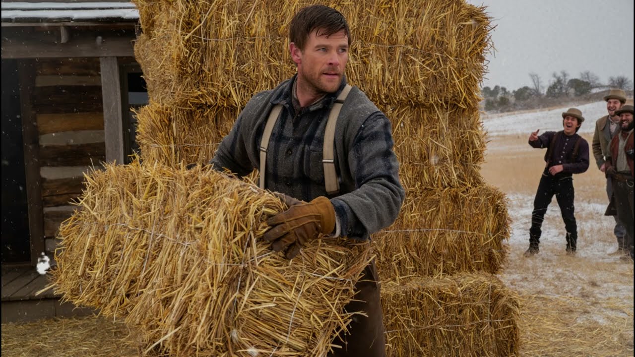 They Mocked Him for Covering His Cabin in Hay — Until He Didn’t Burn a  Single Log All Winter
