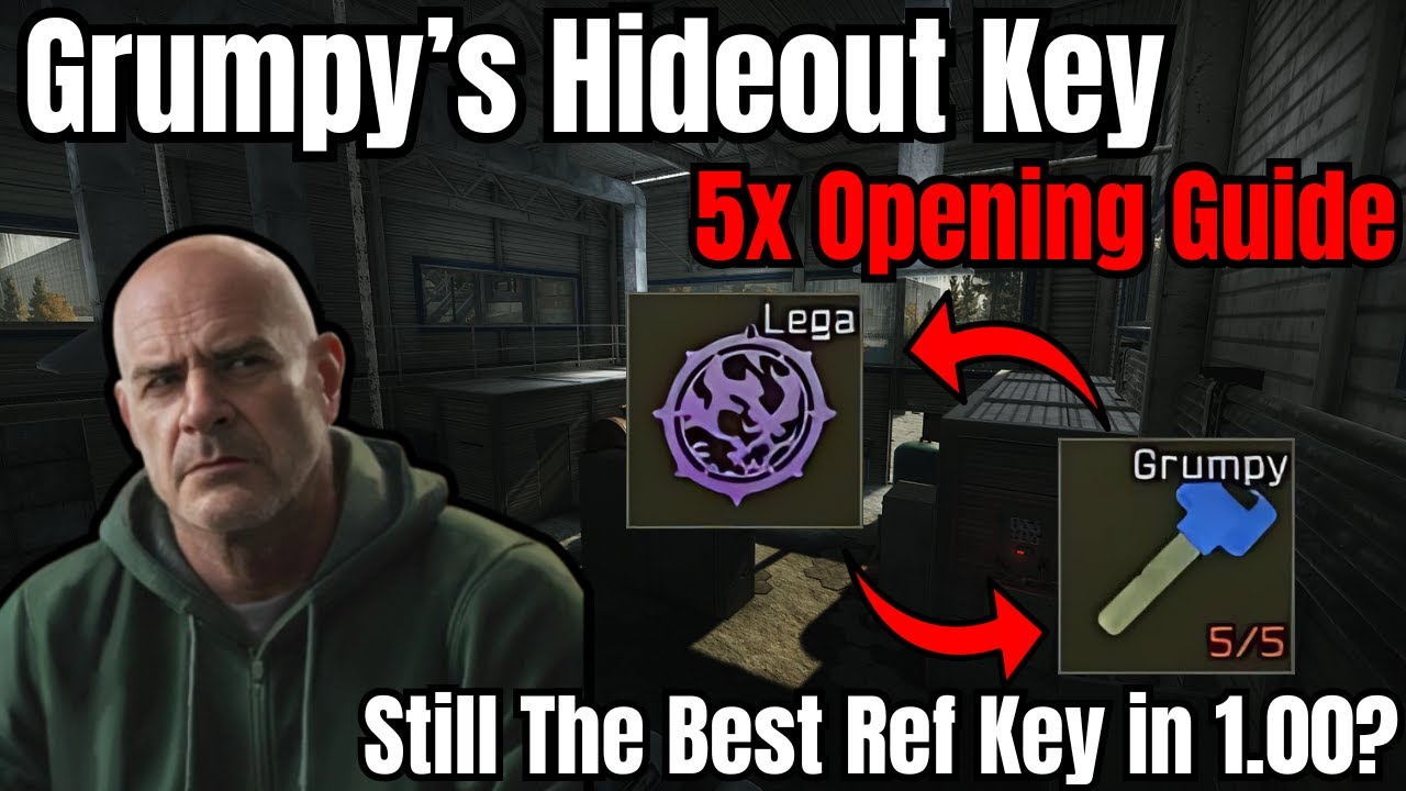 [1.00] Ключ от убежища Грампи, 5 шт., открытие — все еще годен в 1.00?