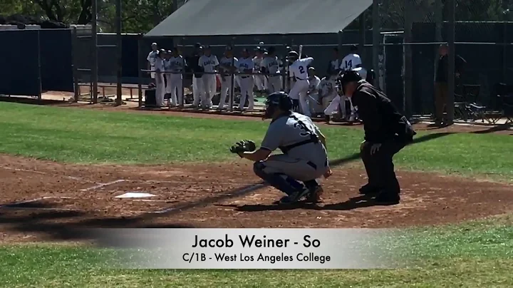 Jacob Weiner - Baseball 2019