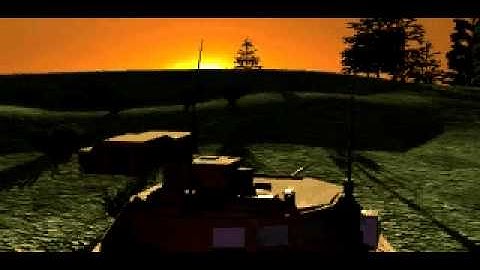 Command & Conquer: Tiberian Dawn - Apache Destorys Medium Tank