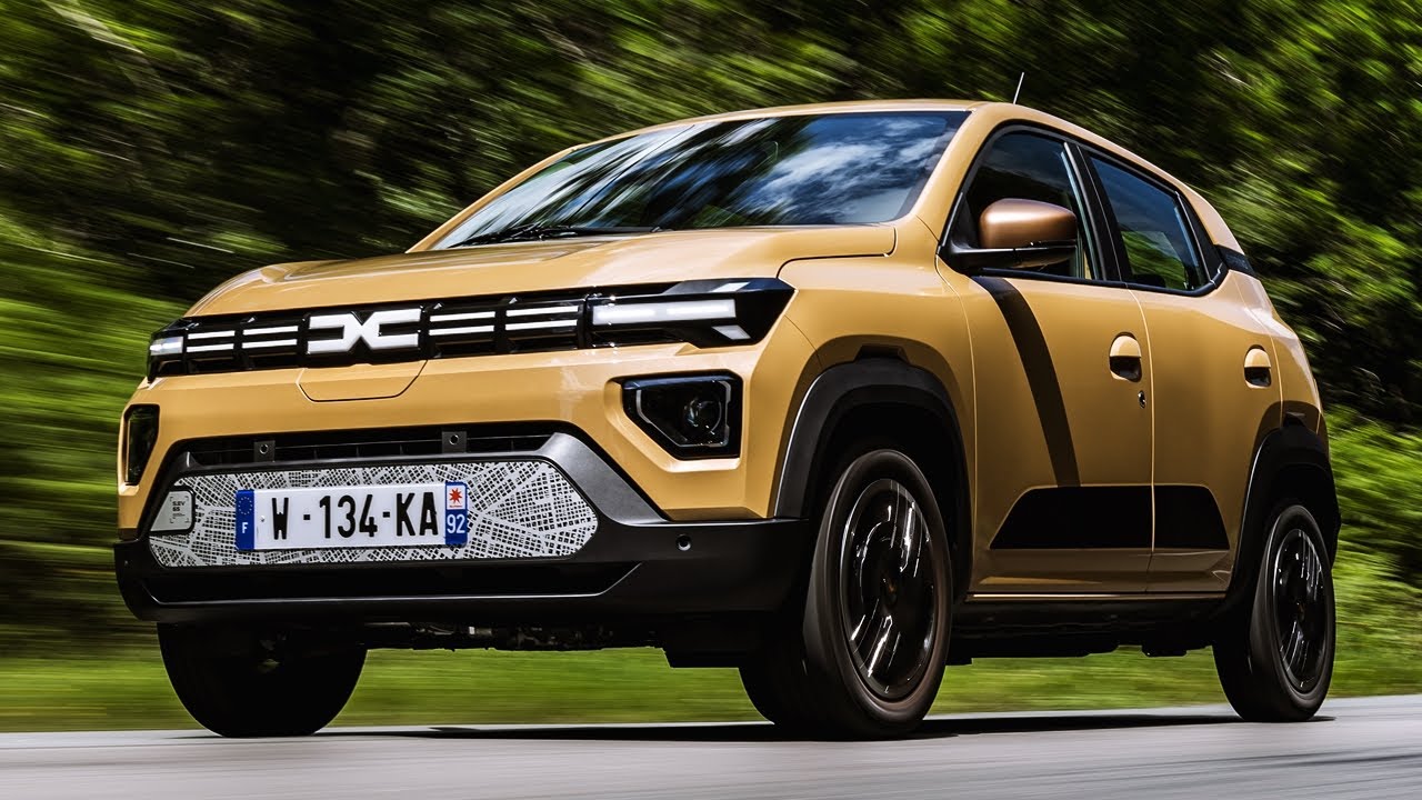 Dacia Spring Electric - вид спереди