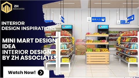 Mini Super mart design idea | supermarket rack | display racks | by Zh Associates