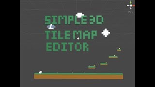 [Unity Asset] Simple 3d Tile MapEditor