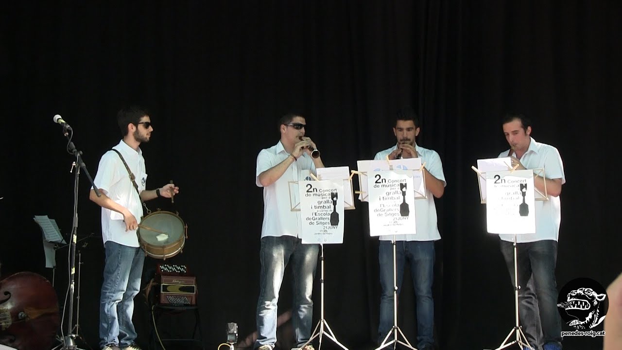 Concert Escola de Grallers de Sitges - Dia internacional de la música a Sitges 2015