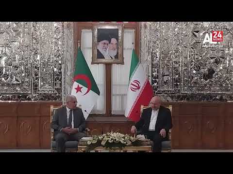 الجزائر إيران بوغالي يؤكد حرص الجزائر على حل الأزمات سلميا دون تدخلات خارجية