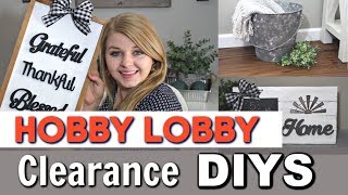 ⭐Hobby Lobby Farmhouse DIY Ideas | DIY Farmhouse Home Decor | Krafts by Katelyn