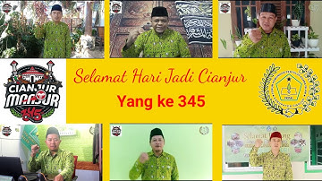 Ucapan Selamat Hari Jadi Cianjur yang ke-345 dari Pengurus FKPAI Kabupaten Cianjur