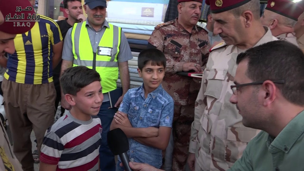 قائد عمليات الانبار يجري جولة ميدانية في سوق الرطبة