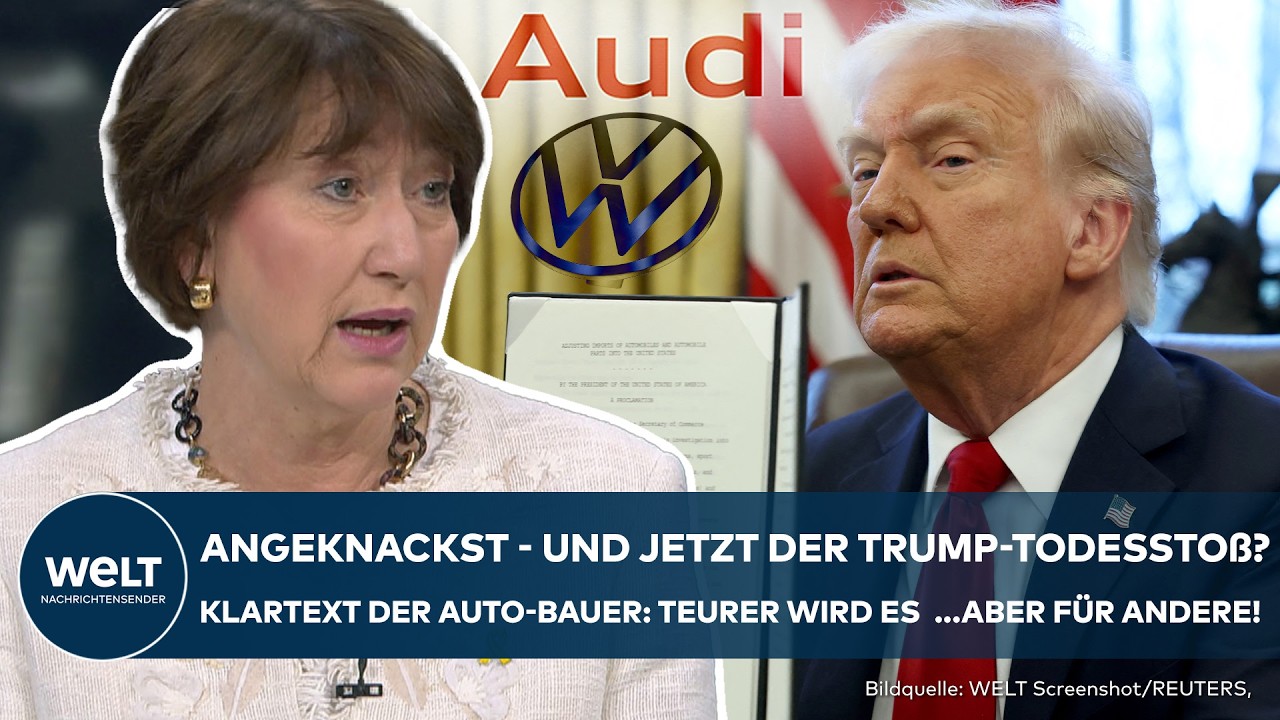 USA: Donald Trump verhängt Zölle auf Auto-Importe! Deutsche Autobranche reagiert: "America Alone"