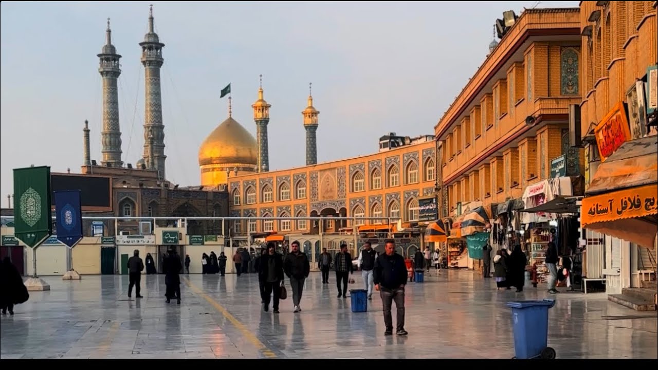 زيارة حرم لامام الرضا والسيده معصومه